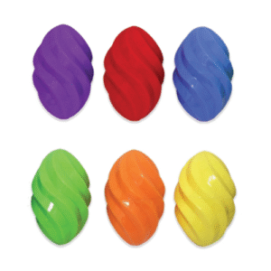 Multipet Ruff Enuff Spiral Football 6.5 in. I014871