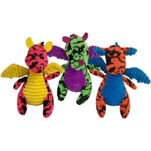 Multipet Minipet Dragon Dog Toy 5" I031375
