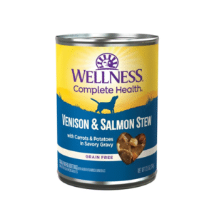 Wellness® Venison & Salmon Stew with Potatoes & Carrots Wet Dog Food 12.5 oz. 94016