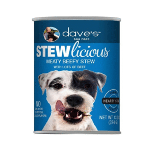 Dave‘s Stewlicious Meaty Beefy Stew Can Food for Dogs 13.2 oz. I030742