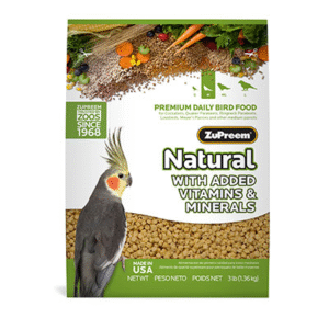 ZuPreem AvianMaintenance Natural Diet 2.5 lb Cockatiels 88683